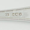 Hallmarked Silver Boxed Serving Spoons Sheffield 1959