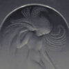 Lalique Frosted And Clear Crystal Naiade Mermaid Ring Dish