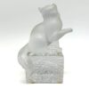 Lalique-crystal-playful-kitten-on-a-pedestal-boxed-c1980-1 Lalique Crystal Playful Kitten On A Pedestal Boxed C1980