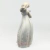 Nao By Lladro Large Figurine Lady Holding  Flower