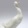 Nao Lladro Duck On Base Looking Up