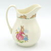 Royal Doulton Christening Bunnykins Milk Jug  Babies In Strollers