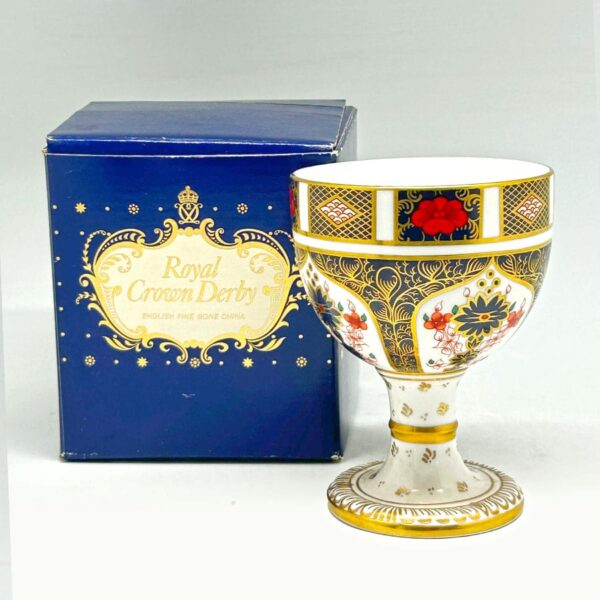 Royal Crown Derby Old Imari Goblet 1128