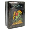Russian Hand Painted Lacquered Box Man On Horse