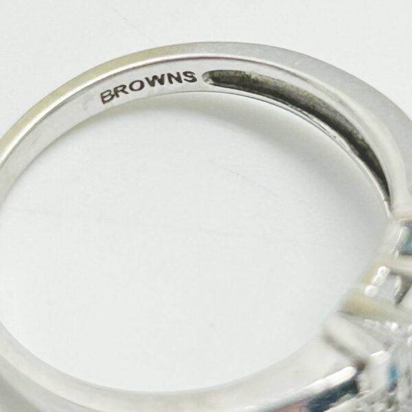 Topaz 9ct White Gold Cocktail Ring