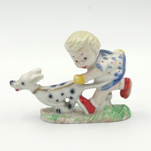 Wade Sarah Walking Her Dog Mable Lucie Attwell C1959