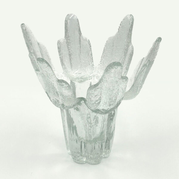 English Lasisepat For Ravenhead Glass Cactus Vase C1950