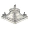 Hallmarked Silver Inkwell Sheffield 1908 Hawksworth Eyre and Co