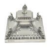 Hallmarked Silver Inkwell Sheffield 1908 Hawksworth Eyre and Co