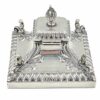 Hallmarked Silver Inkwell Sheffield 1908 Hawksworth Eyre and Co
