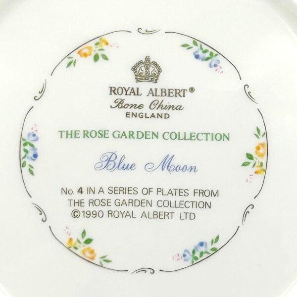 Royal Albert Rose Garden Collection Blue Moon