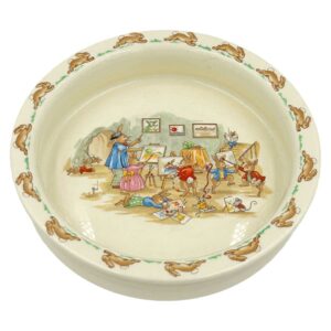 Royal Doulton Bunnykins Cereal Bowl  Bunny Artist