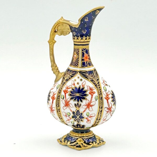 Royal-crown-derby-Imari-jug-c1904-3 Royal Crown Derby Imari Jug C1904