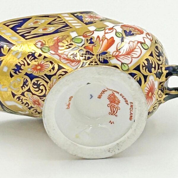 Royal Crown Derby Imari Miniature Coal Scuttle C1904