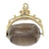 9ct Gold Swivel Topaz Fob Seal