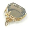 9ct Gold Swivel Topaz Fob Seal