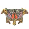 Ardmore Hand Painted Giraffe Bowl 1999