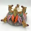 Ardmore Hand Painted Giraffe Bowl 1999