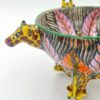 Ardmore Hand Painted Giraffe Bowl 1999