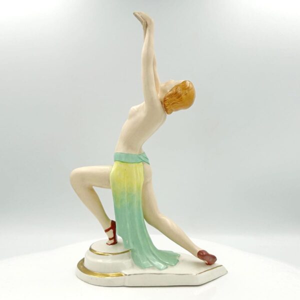Art-deco-Czechoslovakia-figurine-of-dancing-lady-c1930-2 Art Deco Czechoslovakia Figurine Dancing Lady C1930