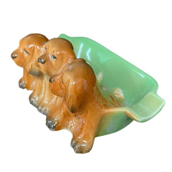 Beswick 3 Puppies Ashtray