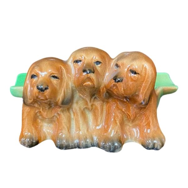 Beswick 3 Puppies Ashtray