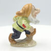Beswick Gold Back Stamp Walt Disney Sneezy 1398