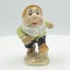 Beswick Gold Back Stamp Walt Disney Sneezy 1398