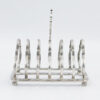 Hallmarked Silver Toast Rack London 1906 Goldsmiths Co