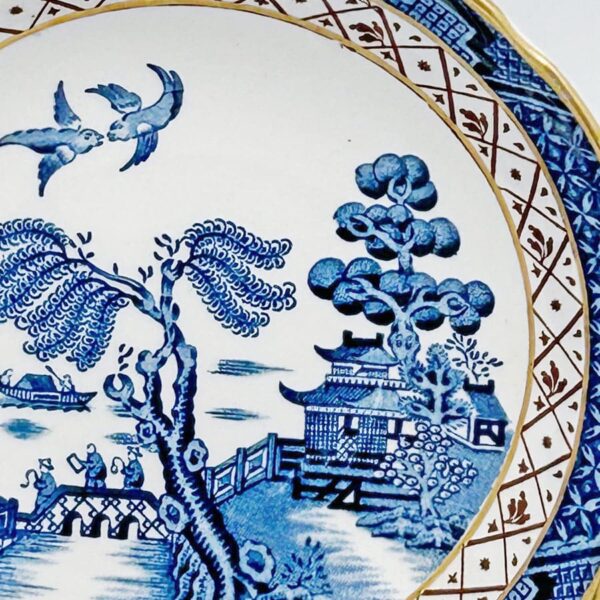 Booths Real Old Willow Dessert Bowl