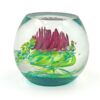 Caithness-Scotland-Caledonian-Thistle-Glass-Paperweight-1 Caithness Scotland Caledonian Thistle Glass Paperweight