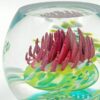 Caithness-Scotland-Caledonian-Thistle-Glass-Paperweight-5 Caithness Scotland Caledonian Thistle Glass Paperweight