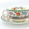 Copeland Spode Chinese Rose Soup Coupe and Saucer