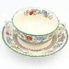 Copeland Spode Chinese Rose Soup Coupe and Saucer