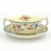 Copeland Spode Royal Jasmine Soup Coupe and Saucer