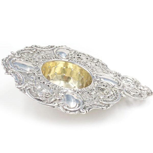 Dutch Silver Tea Strainer