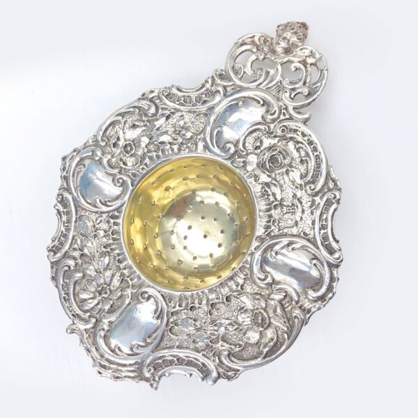 Dutch Silver Tea Strainer