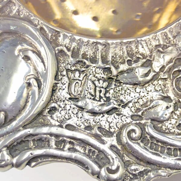 Dutch Silver Tea Strainer