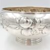 German-Silver-Rose-Bowl-830-Standard-4 German Silver Rose Bowl Heavy Roses In Relief 830 Standard
