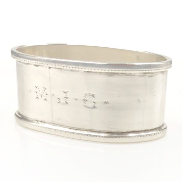 Hallmarked  Silver Birmingham 1900 Serviette Ring
