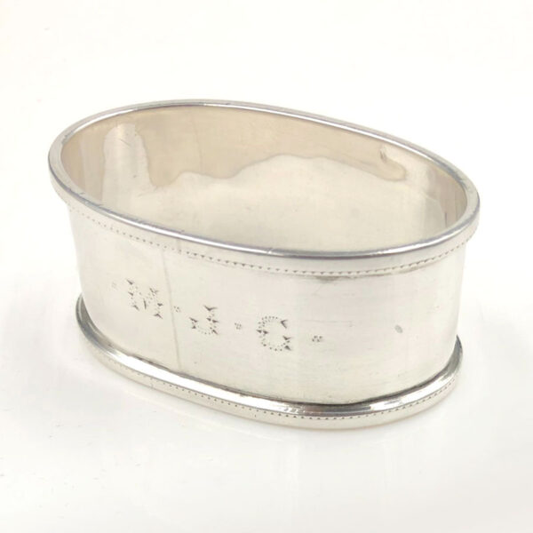 Hallmarked  Silver Birmingham 1900 Serviette Ring