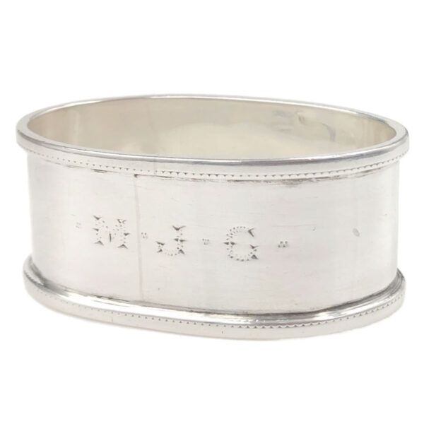 Hallmarked  Silver Birmingham 1900 Serviette Ring