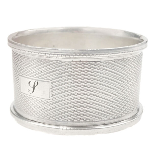 Hallmarked  Silver Birmingham Serviette Ring 1947