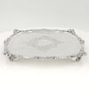 Hallmarked-silver-salver-Edward-vIII-hawksworth-eyre-and-co-london-1901-3 Hallmarked Silver Salver Edward VIII Hawksworth Eyre and Co London 1901