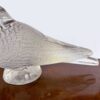 Lalique Pigeon Bruges Crystal Sculpture C1931