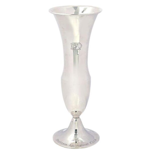 Large-German-silver-spill-vase-post-1894 Large German Silver Spill Vase Post 1894