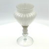 Murano-Venetian-three-bubble-glass-goblet-1 Murano Venetian Three Bubble Glass Goblet