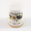 Royal Albert Flower Of The Month December Thimble