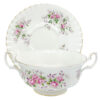 Royal-Albert-Lavender-Rose-Soup-Coupe Royal Albert Lavender Rose Soup Coupe