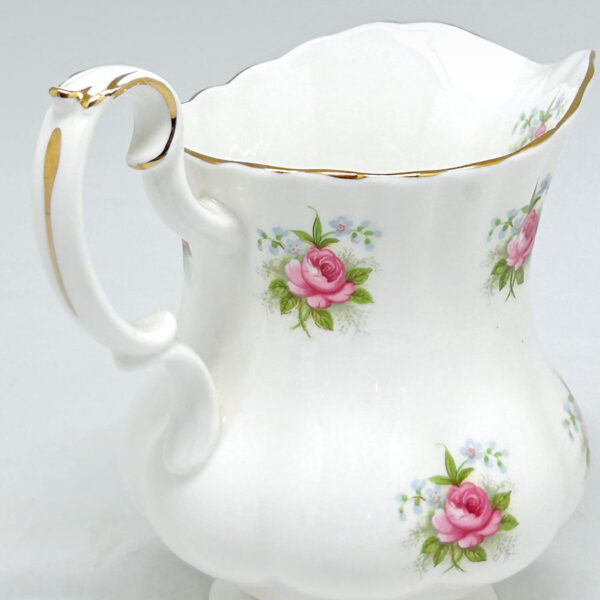 Royal Albert Forget Me Not Rose Tea Milk Jug